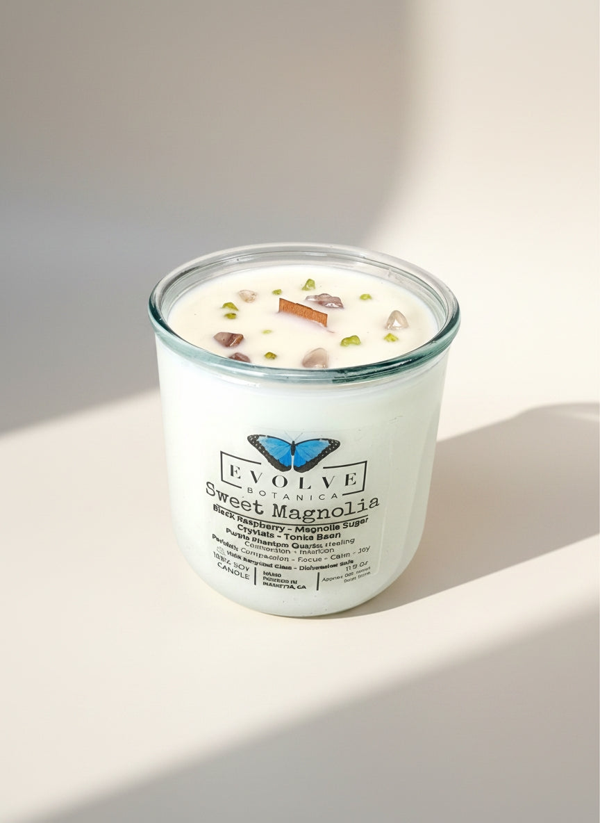 Rocks Candle - Sweet Magnolia