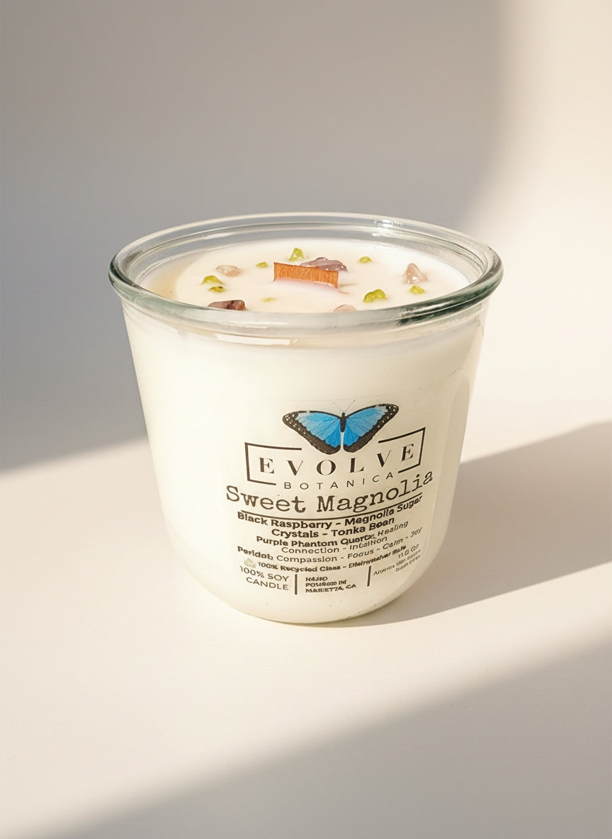 Rocks Candle - Sweet Magnolia
