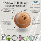 Bath Bomb - Oatmeal Milk Honey