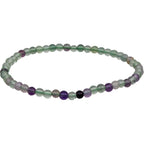 Crystal Gemstone Stretch Bracelet