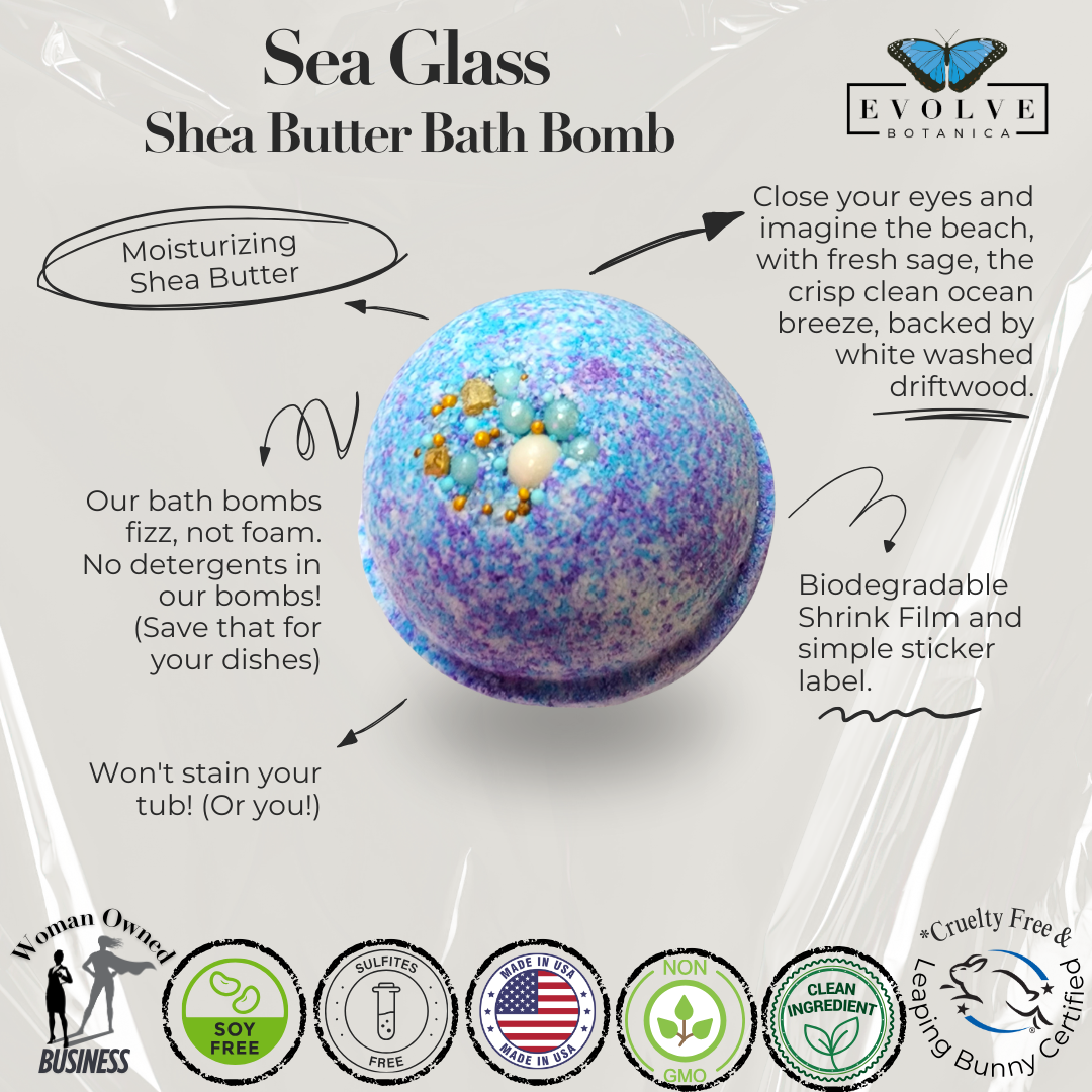 Bath Bomb - Sea Glass