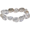 Tumbled Crystal Gemstone Stretch Bracelet