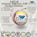 Bath Bomb - Fall Y'all (Seasonal - Halloween - Fall)