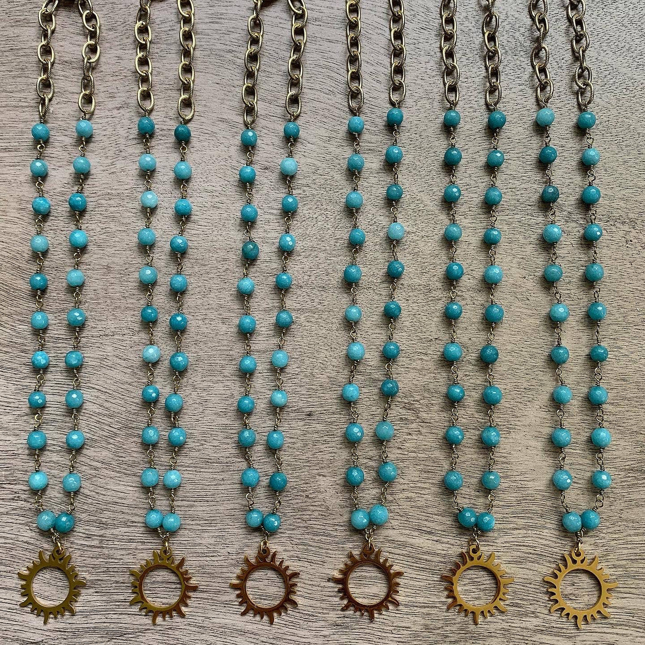 Evolve Botanica Chasing Cherubs Gifts and Accessories Helios Amazonite Necklace