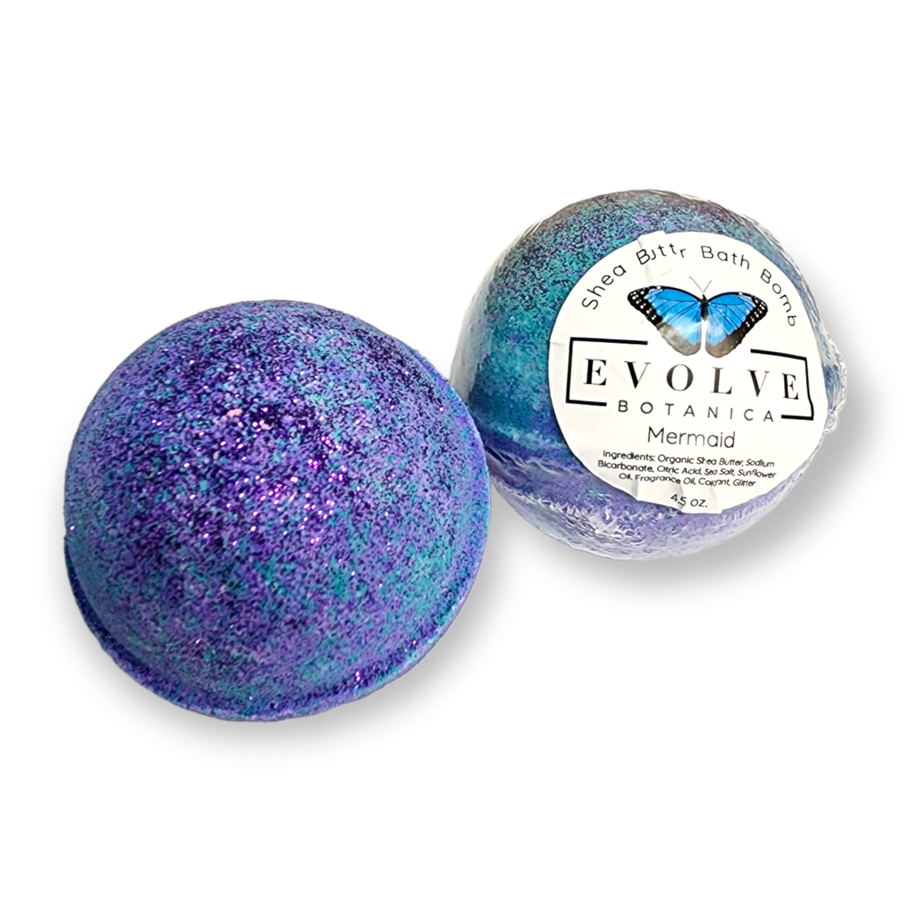 Evolve Botanica Bath Bombs Bath Bomb - Mermaid (Seasonal)
