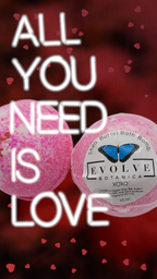 Evolve Botanica Bath Bombs Bath Bomb - XOXO
