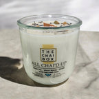 Evolve Botanica Rocks Candle - Chai (Wood Wick Gemstone Soy Candle)