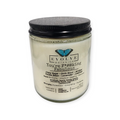 Evolve Botanica Classic 9oz Jam Jar Crystal Soy Candle - You're F*#@king Fabulous (Amethyst, Quartz, Smoky Quartz, Cacoxenite, Rutile, Goethite, & Lepidocrocite)