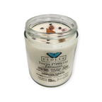 Evolve Botanica Classic 9oz Jam Jar Crystal Soy Candle - You're F*#@king Fabulous (Amethyst, Quartz, Smoky Quartz, Cacoxenite, Rutile, Goethite, & Lepidocrocite)