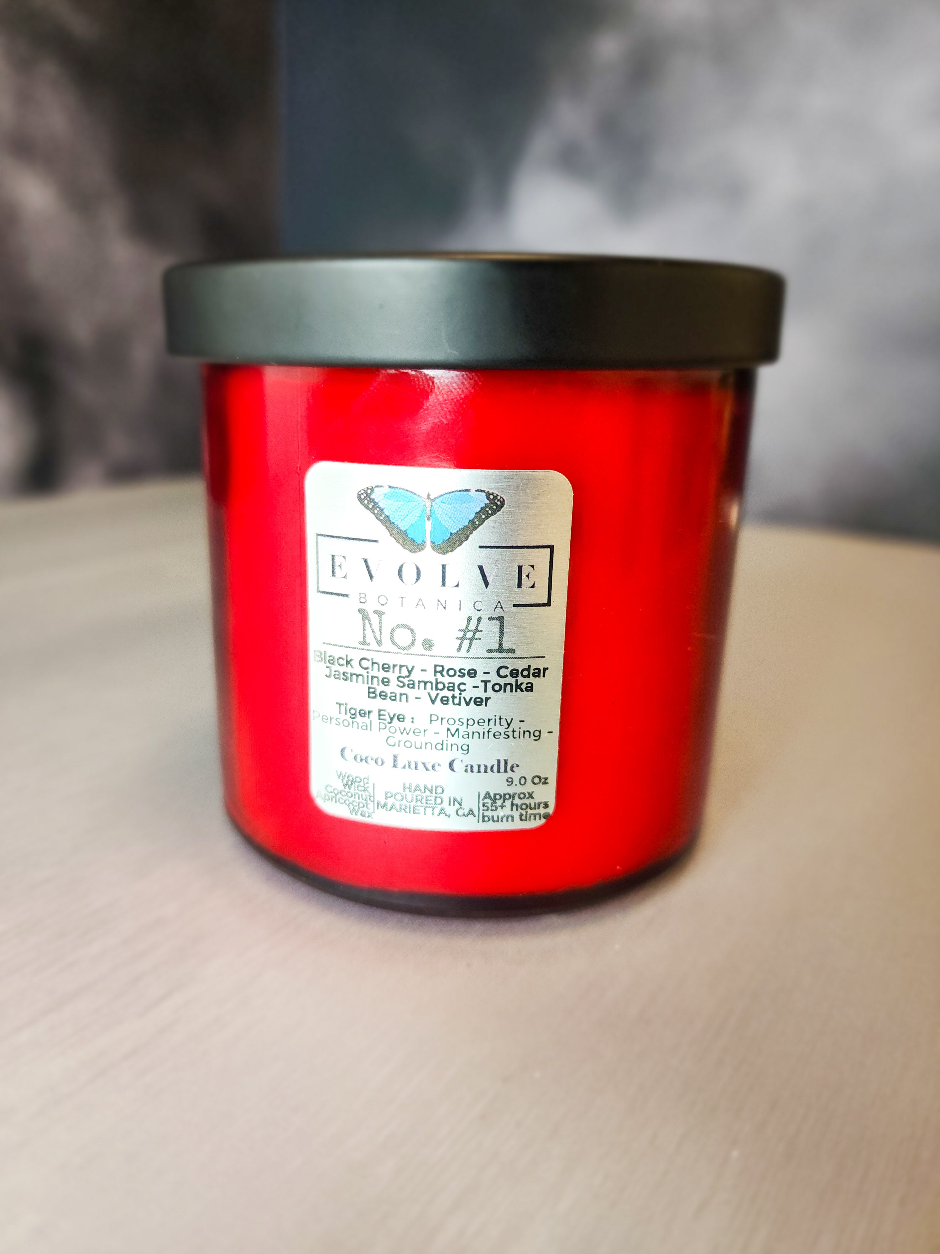 9oz Coco Luxe Candle - No. #1 (Tiger Eye)