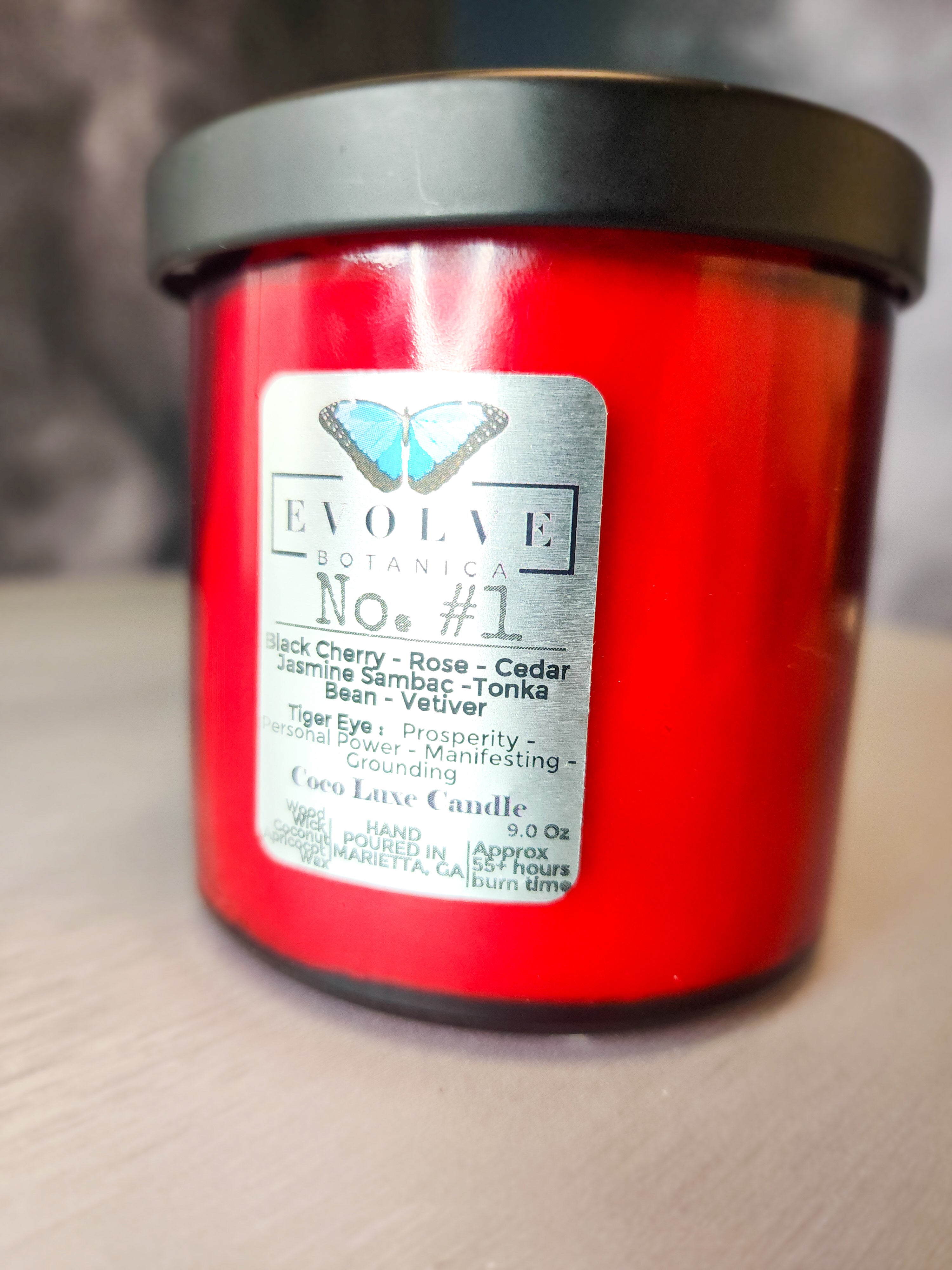 9oz Coco Luxe Candle - No. #1 (Tiger Eye)