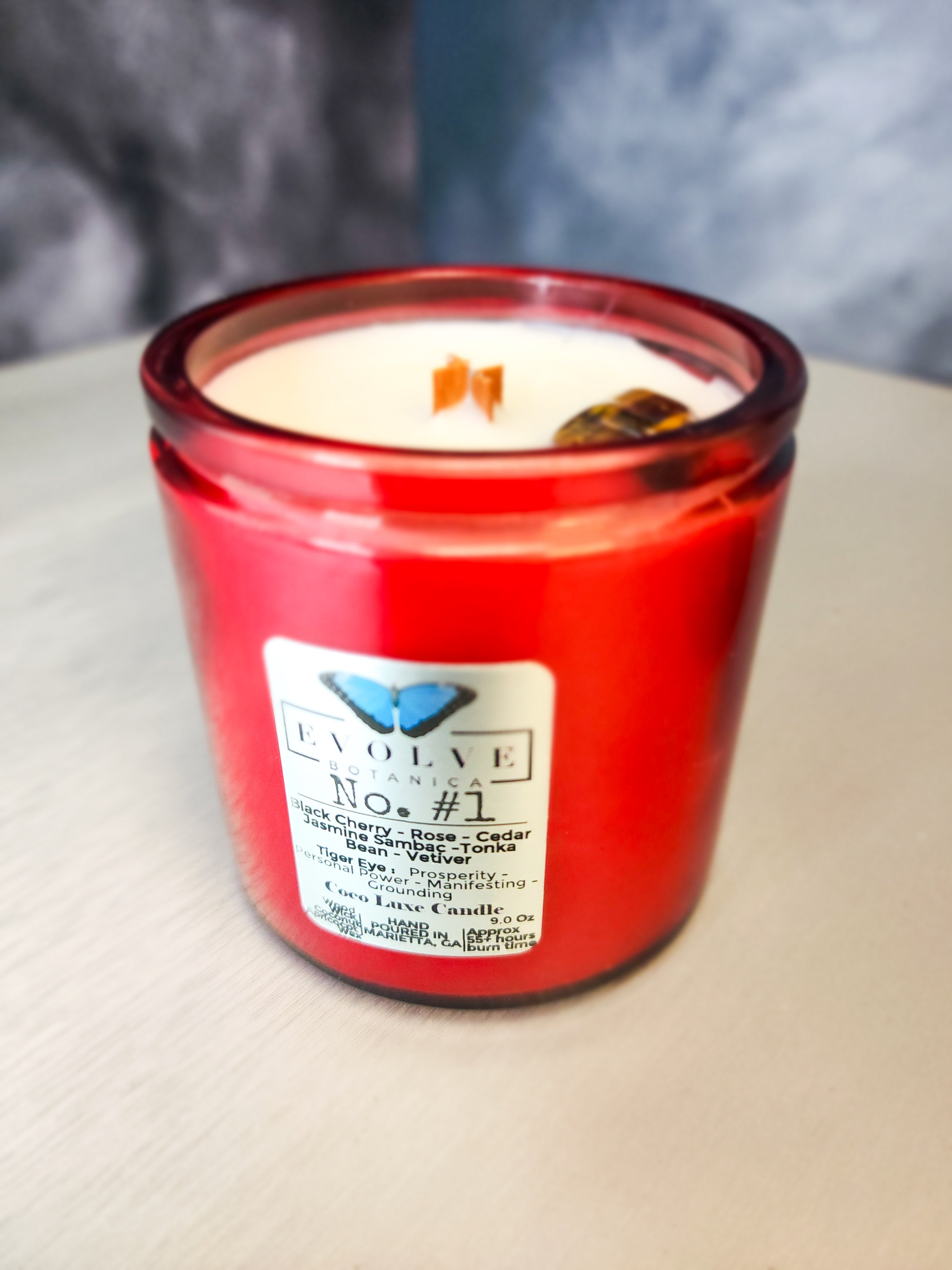 9oz Coco Luxe Candle - No. #1 (Tiger Eye)