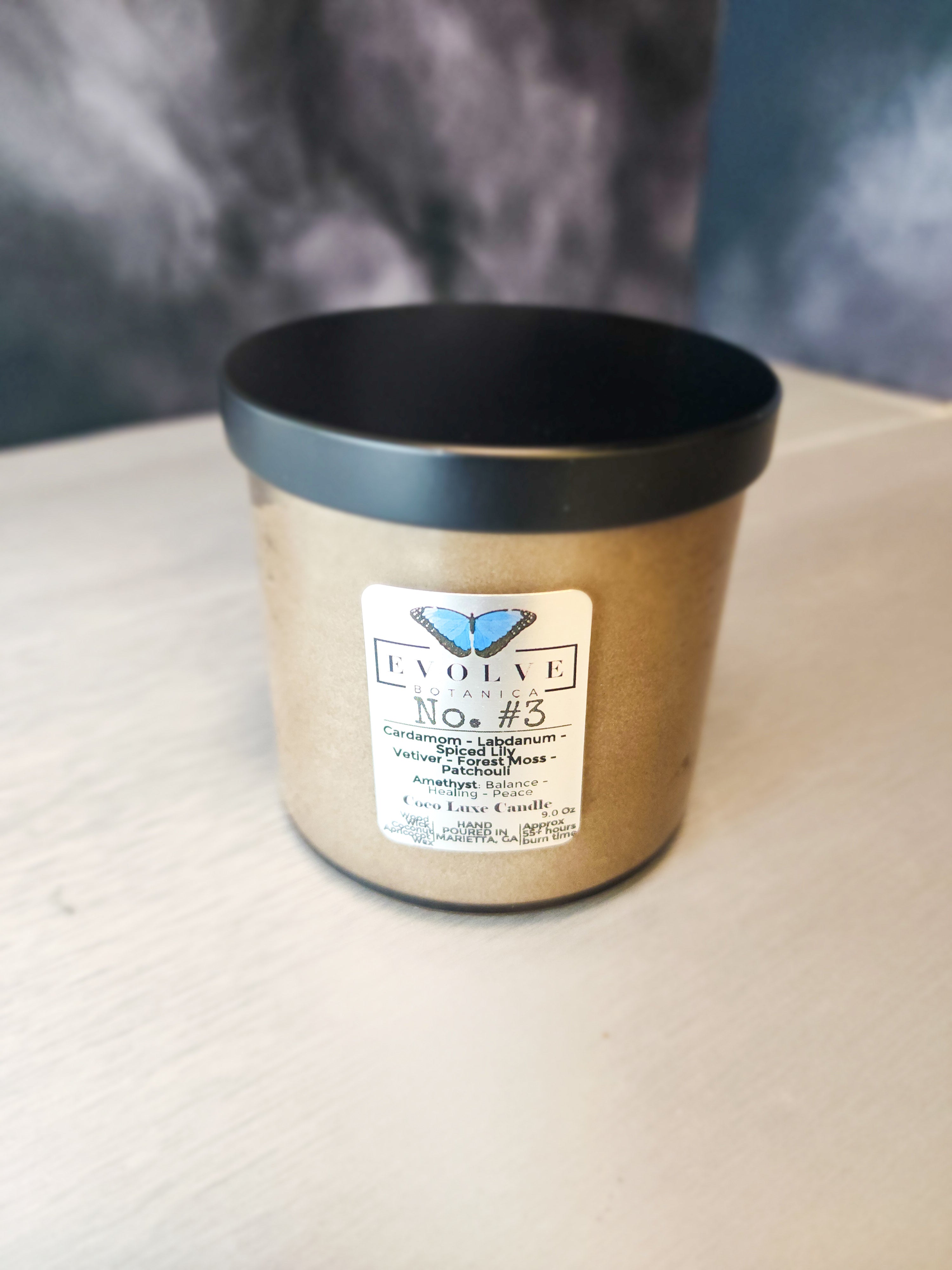 9oz Coco Luxe Candle - No. #3 (Amethyst)