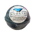 Naughty List Bath Bomb - Black Currants, Black Pepper, Patchouli, Vanilla