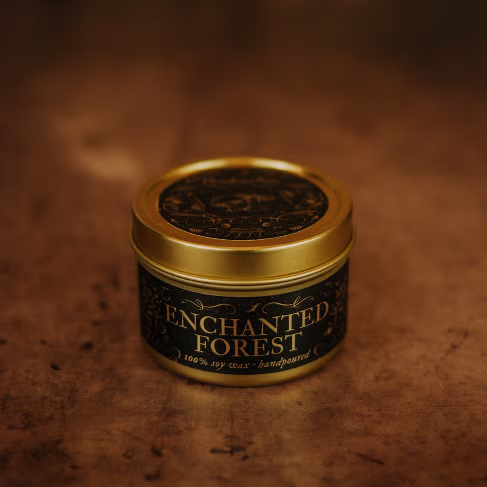 Evolve Botanica Enchanted Forest - 3.3 oz Candle Tin