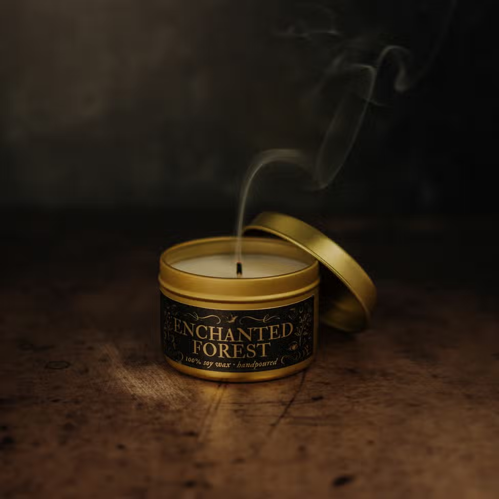 Evolve Botanica Enchanted Forest - 3.3 oz Candle Tin