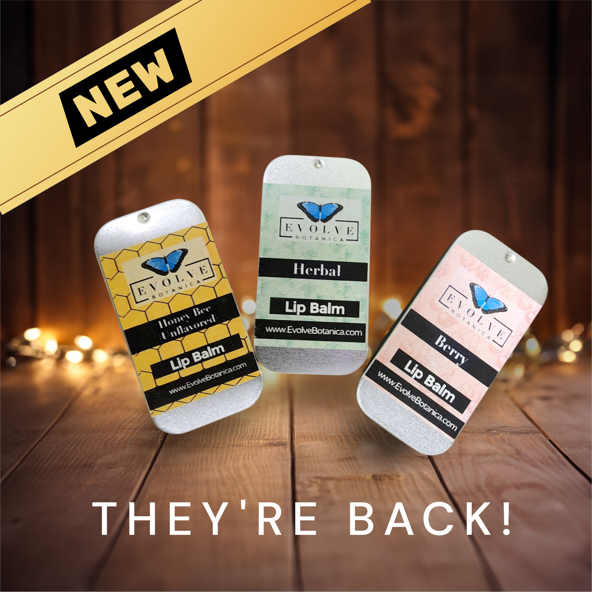 Lip Balm Slider Tins