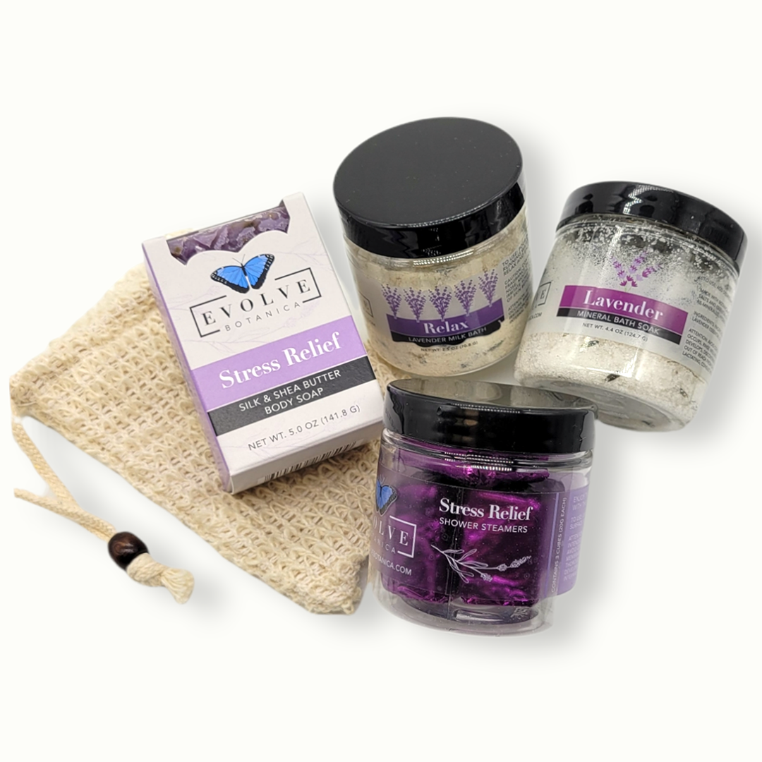 Evolve Botanica Gift Set - Stress Relief Deluxe
