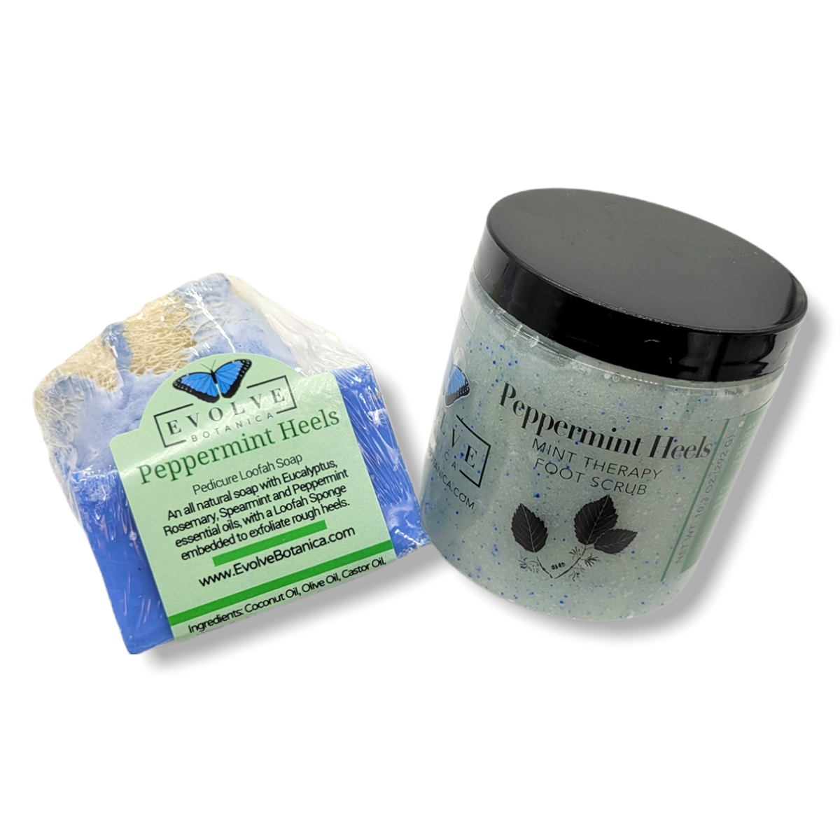 Evolve Botanica Gift Set - Peppermint Heels