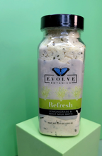 Milk Bath - Refresh (Lemongrass & Mint) Bath & Shower Evolve Botanica