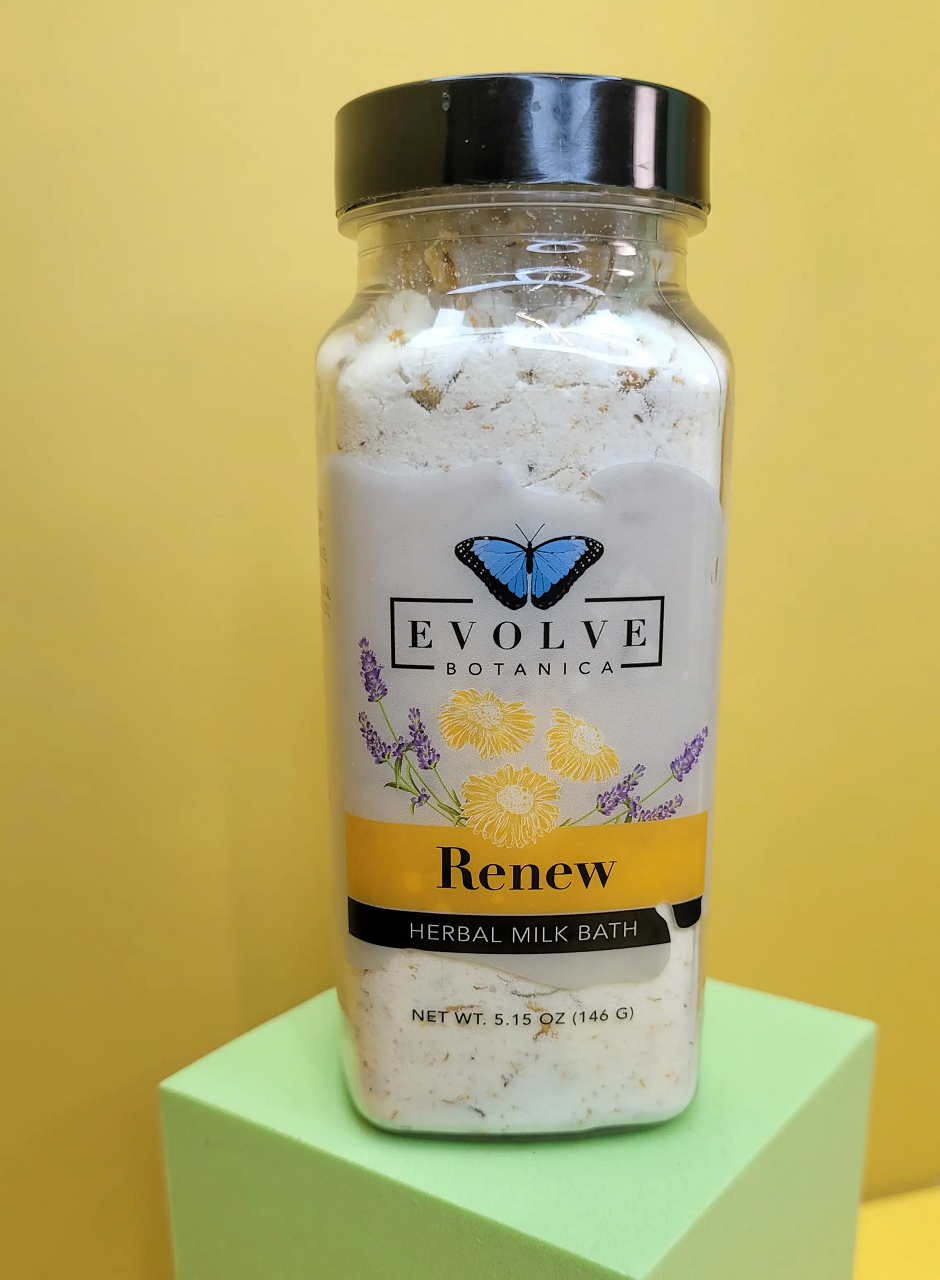 Milk Bath - Renew (Herbal) Bath & Shower Evolve Botanica