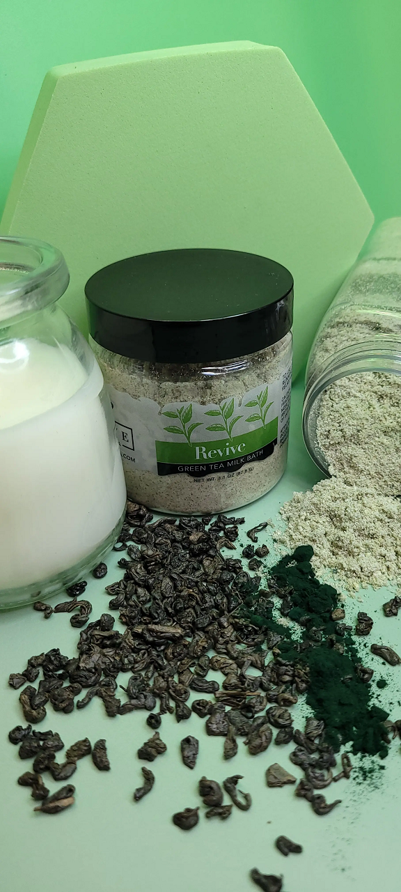 Evolve Botanica Milk Baths Milk Bath - Revive (Green Tea) mini
