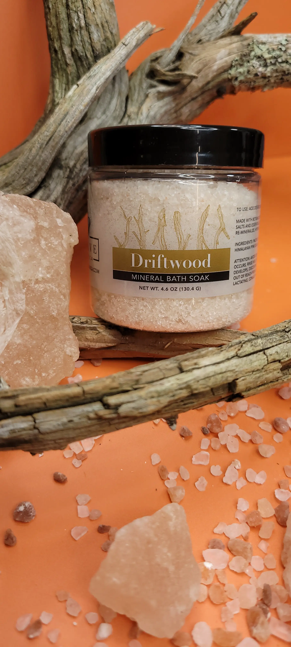 Evolve Botanica Mineral Soaks Mineral Soak - Driftwood (Bath Salt) Mini