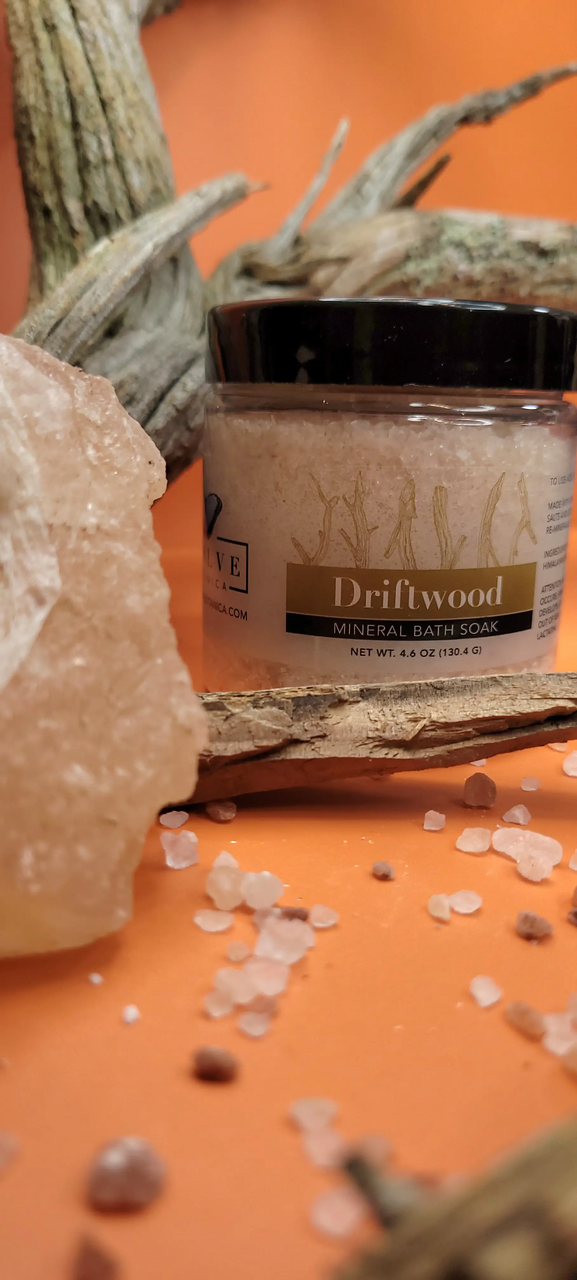 Evolve Botanica Mineral Soaks Mineral Soak - Driftwood (Bath Salt) Mini