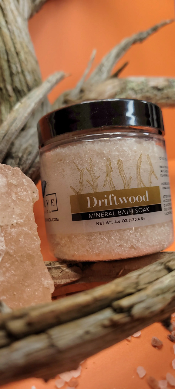 Evolve Botanica Mineral Soaks Mineral Soak - Driftwood (Bath Salt) Mini