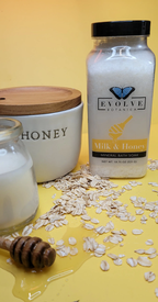 Mineral Soak - Milk & Honey (Bath Salt) Bath & Shower Evolve Botanica