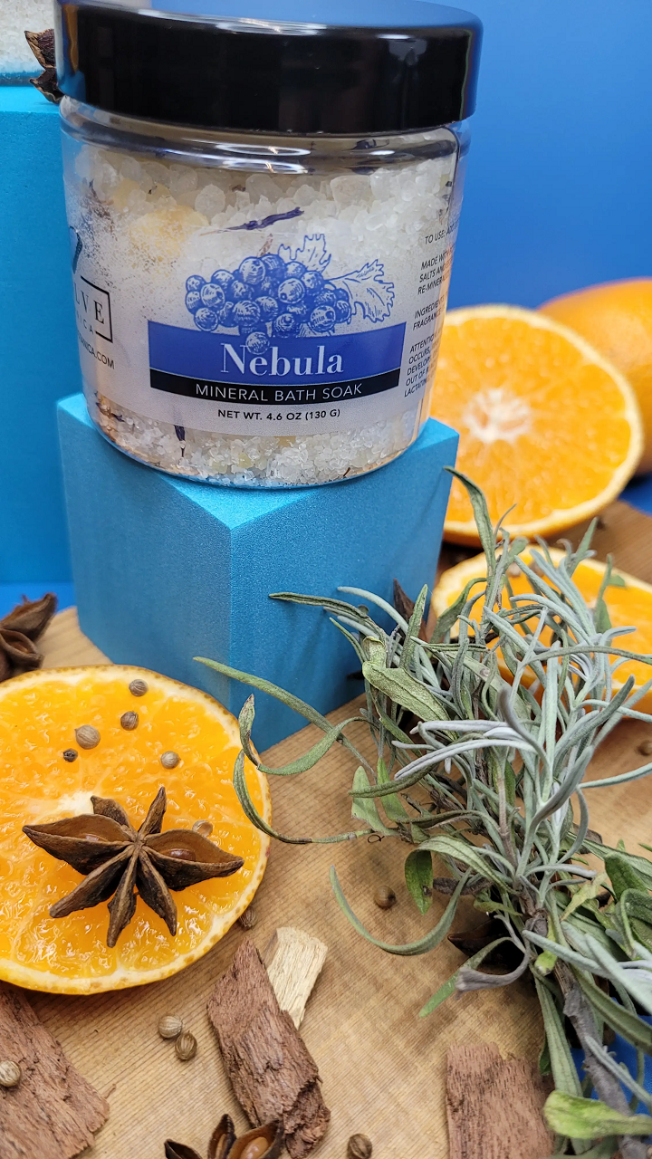 Evolve Botanica Mineral Soaks Mineral Soak - Nebula (Bath Salt) Mini