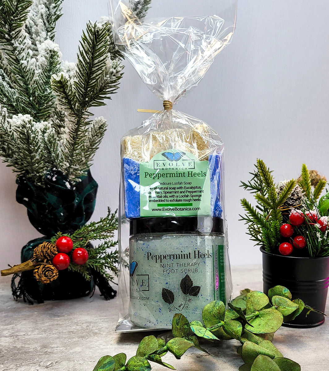 Evolve Botanica Gift Set - Peppermint Heels