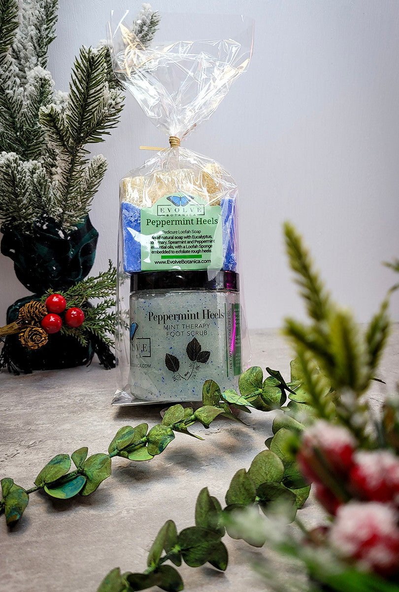 Evolve Botanica Gift Set - Peppermint Heels