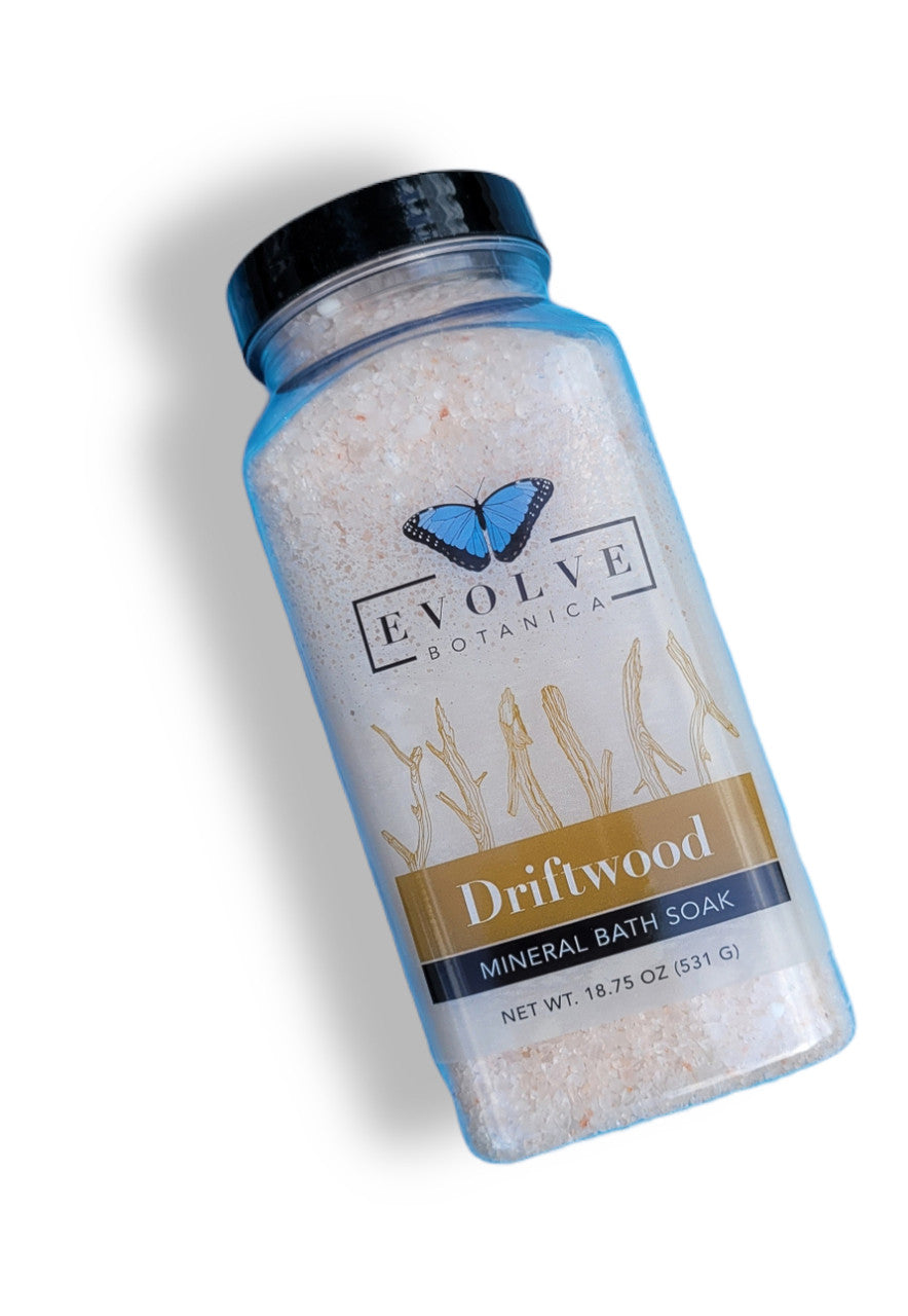 Mineral Soak - Driftwood (Bath Salt) Bath & Shower Evolve Botanica