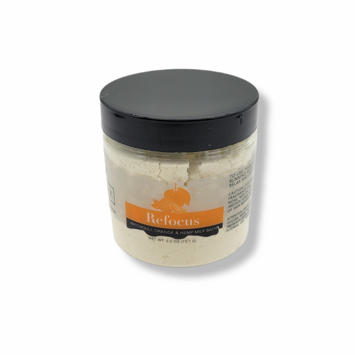 Evolve Botanica Milk Baths Milk Bath - Refocus (Patchouli, Orange, & Hempseed Oil) mini