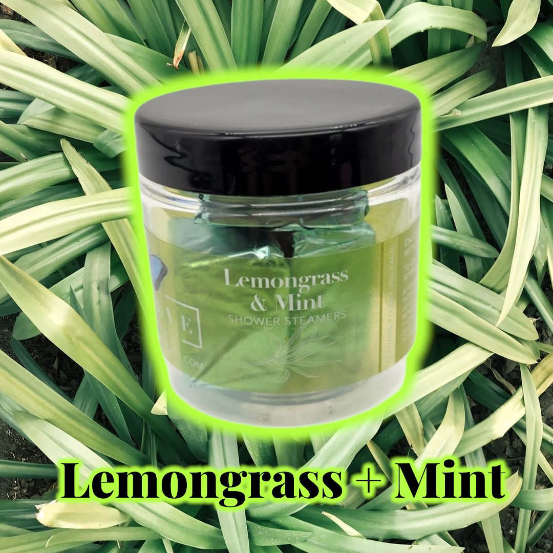 Evolve Botanica Shower Steamers - Lemongrass Mint - Mini