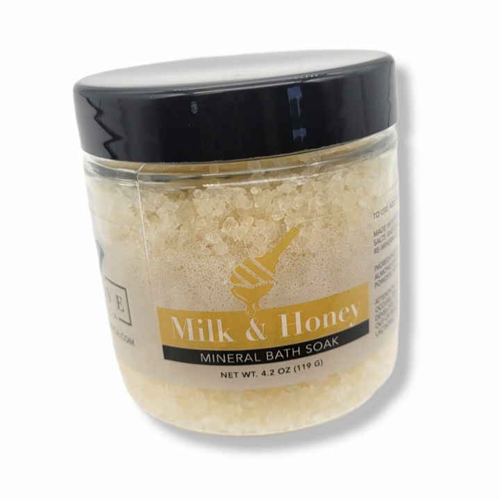 Evolve Botanica Mineral Soaks Mineral Soak - Milk & Honey (Bath Salt) Mini