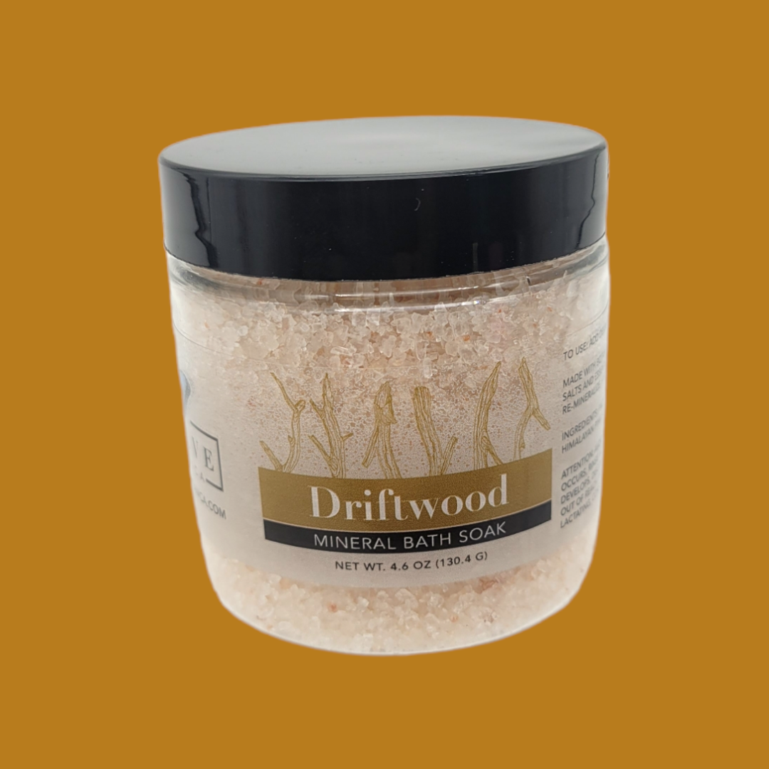 Evolve Botanica Mineral Soaks Mineral Soak - Driftwood (Bath Salt) Mini
