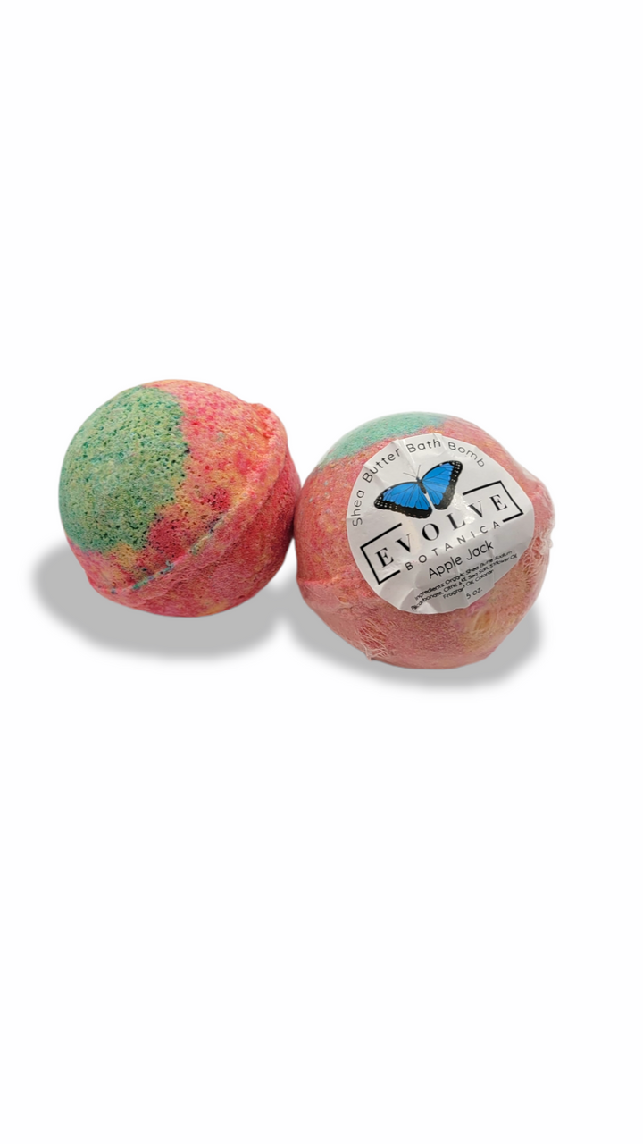 Evolve Botanica Bath Bombs Bath Bomb - Apple Jack (Seasonal - Fall)