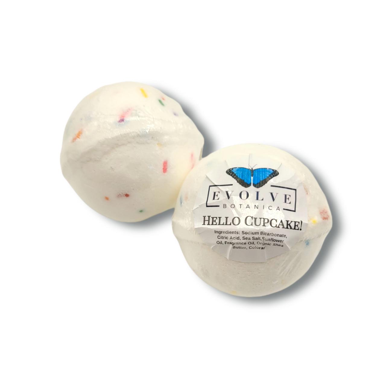 Evolve Botanica Bath Bombs Bath Bomb - Hello Cupcake