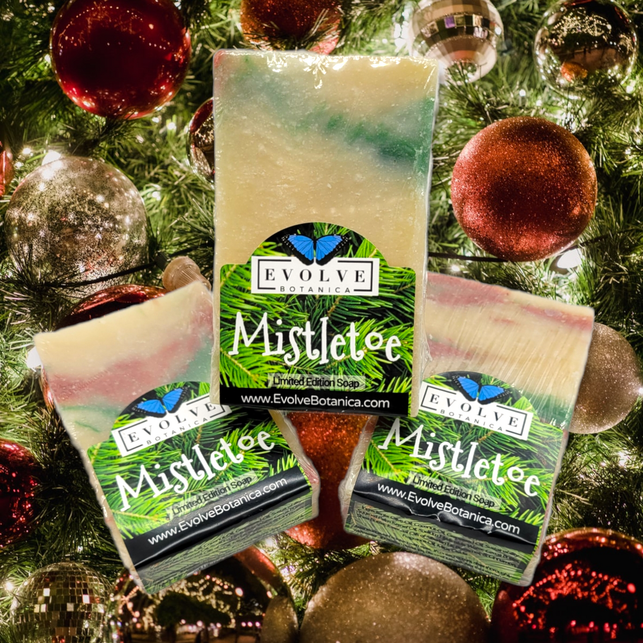 Evolve Botanica Standard Soaps Standard Soap - Mistletoe (Seasonal)