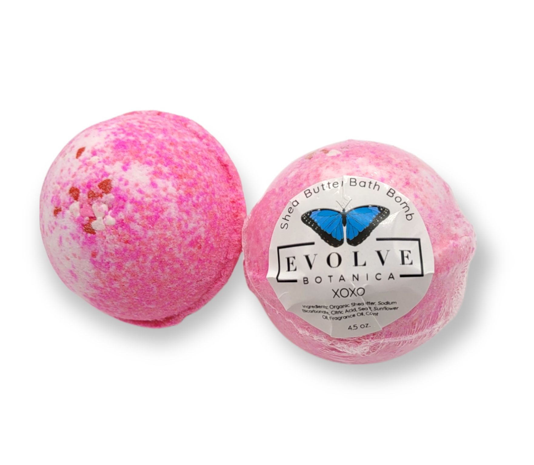 XOXO Bath Bomb - Berries, Cherry & Marshmallow Fluff
