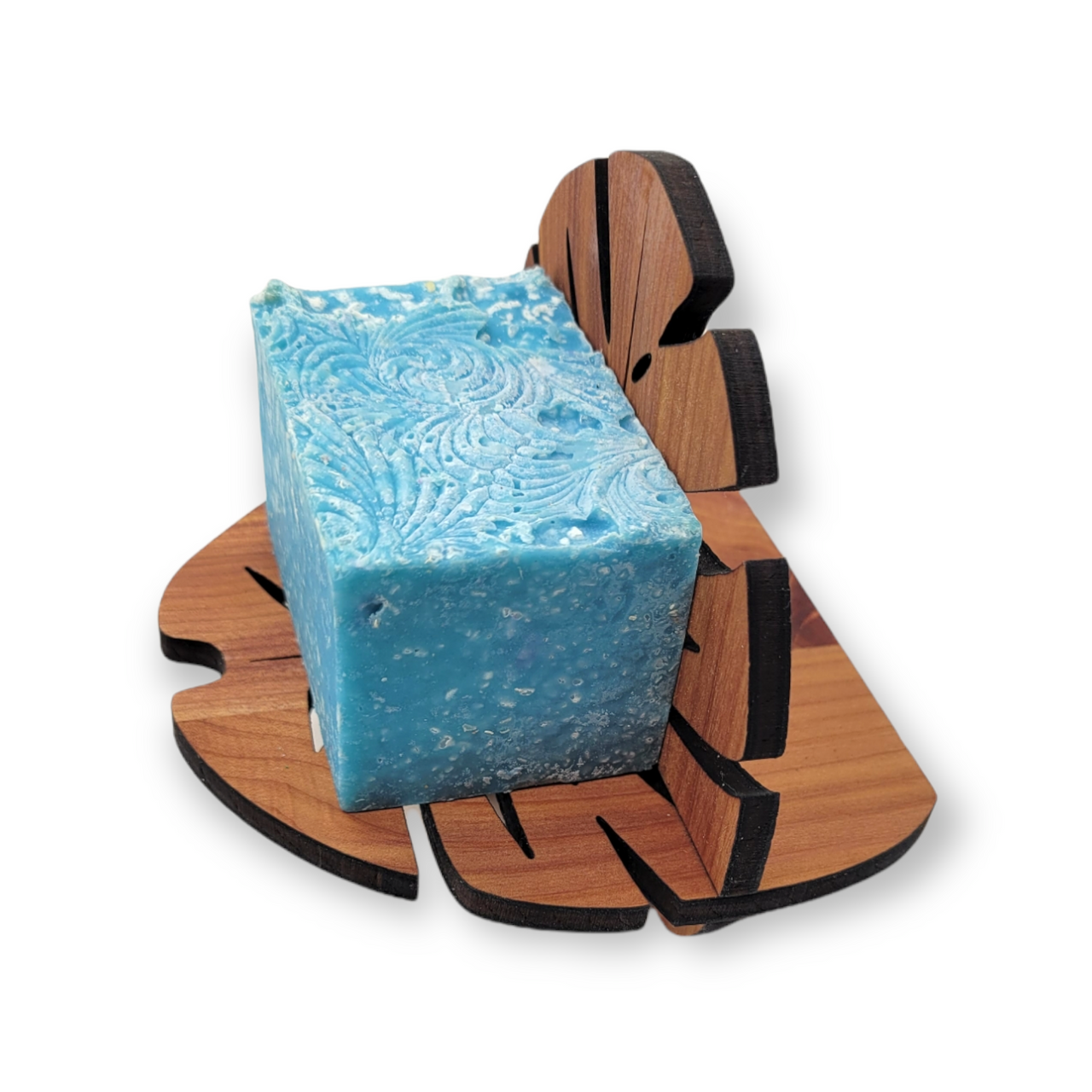 Evolve Botanica Daughter Handwovens Shop All Cedar Monstera Soap Dish