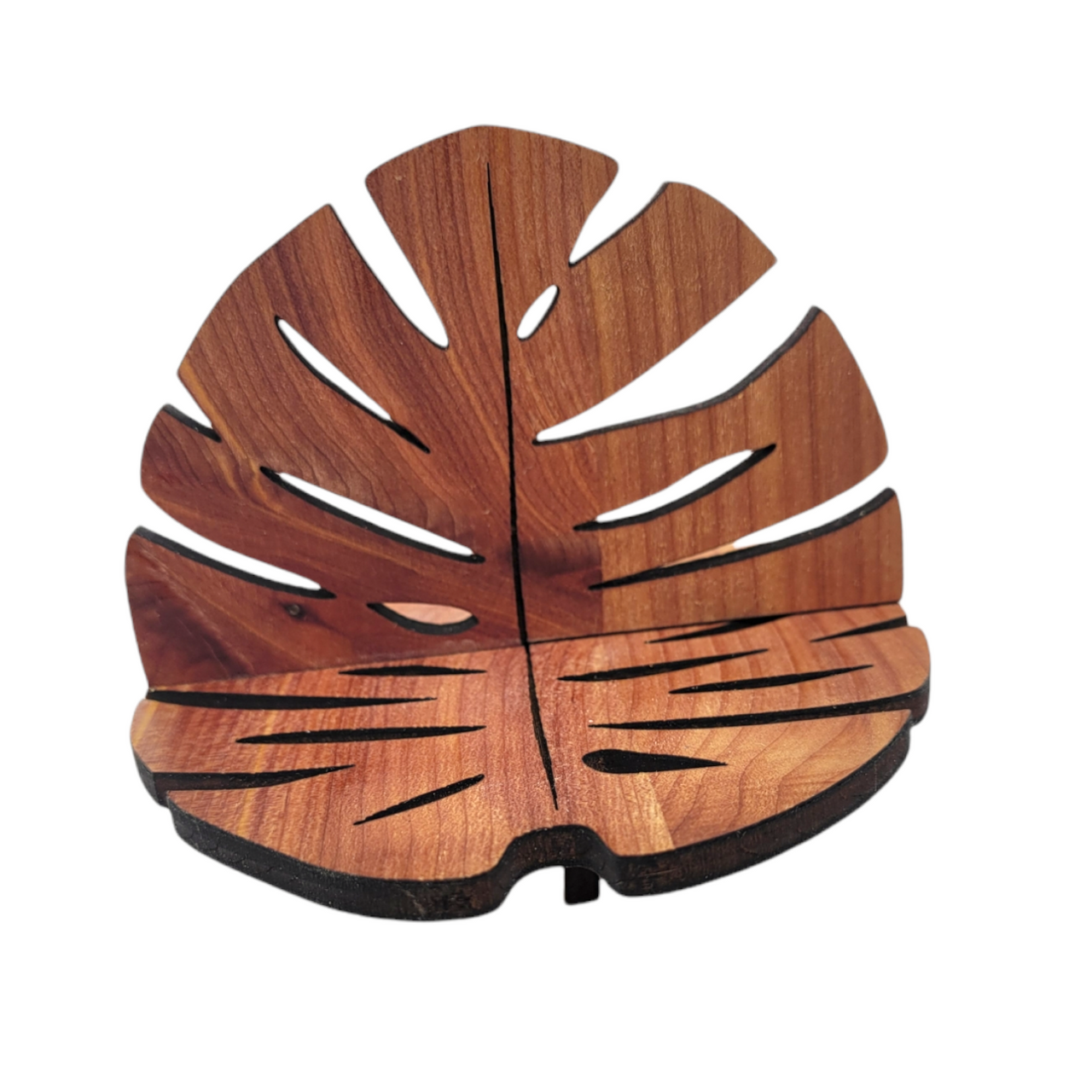 Evolve Botanica Daughter Handwovens Shop All Cedar Monstera Soap Dish