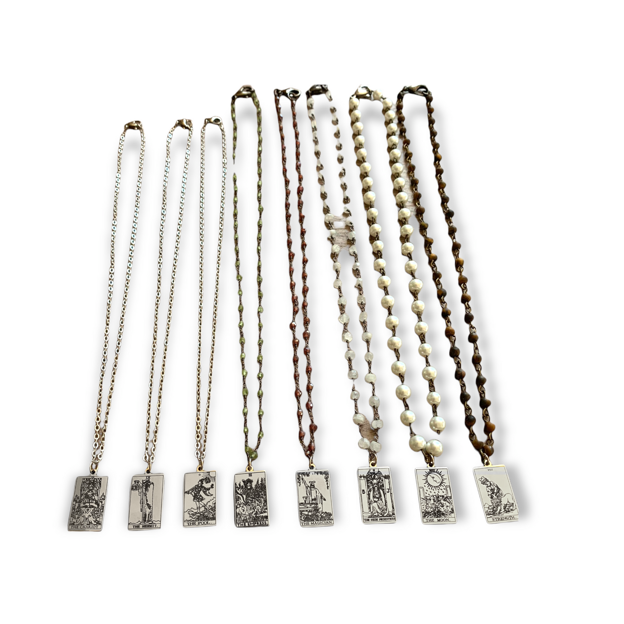Evolve Botanica Chasing Cherubs Gifts and Accessories Tarot Charm Necklace