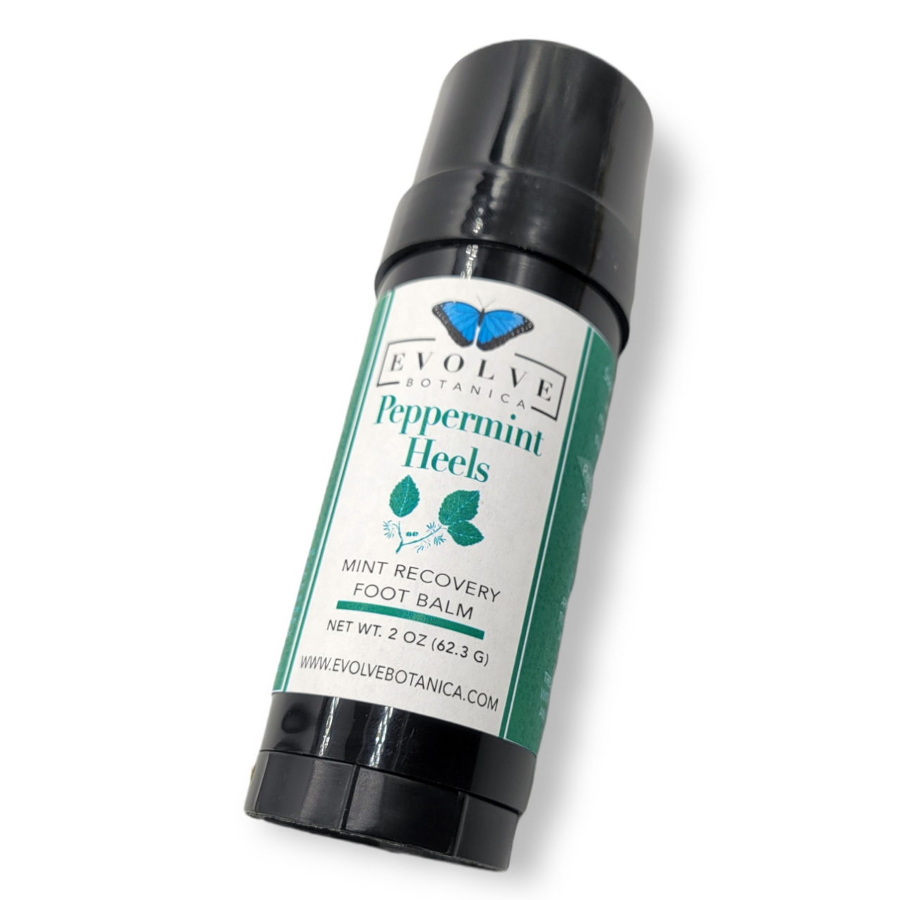Evolve Botanica Skincare - Peppermint Heels - Mint Recovery Foot Balm