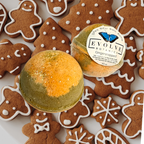 Evolve Botanica Bath Bombs Bath Bomb - Gingersnapped ( Christmas - Holiday )