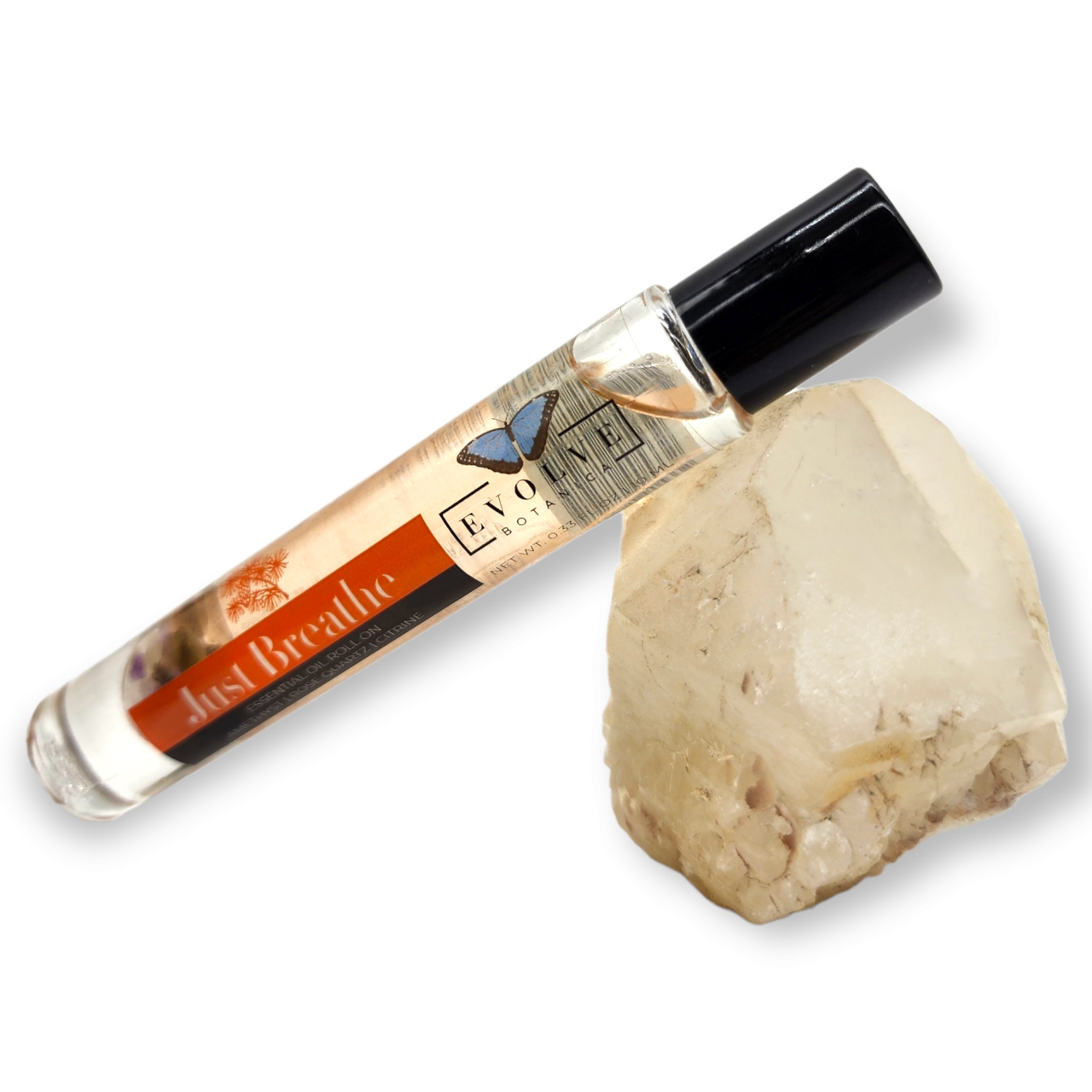 Evolve Botanica Gemstones Gemstone Essential Oil Roll On - Just Breathe