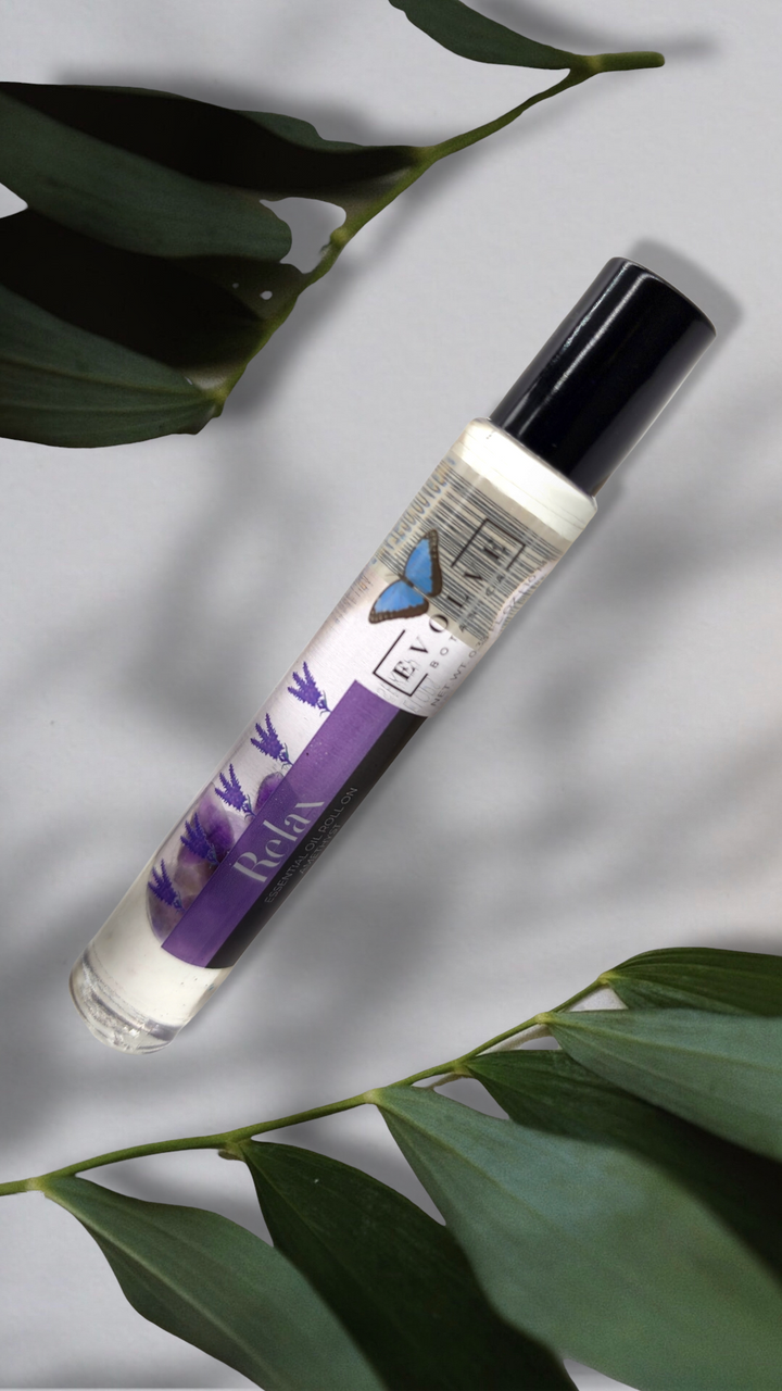 Evolve Botanica Gemstones Gemstone Essential Oil Roll On - Relax