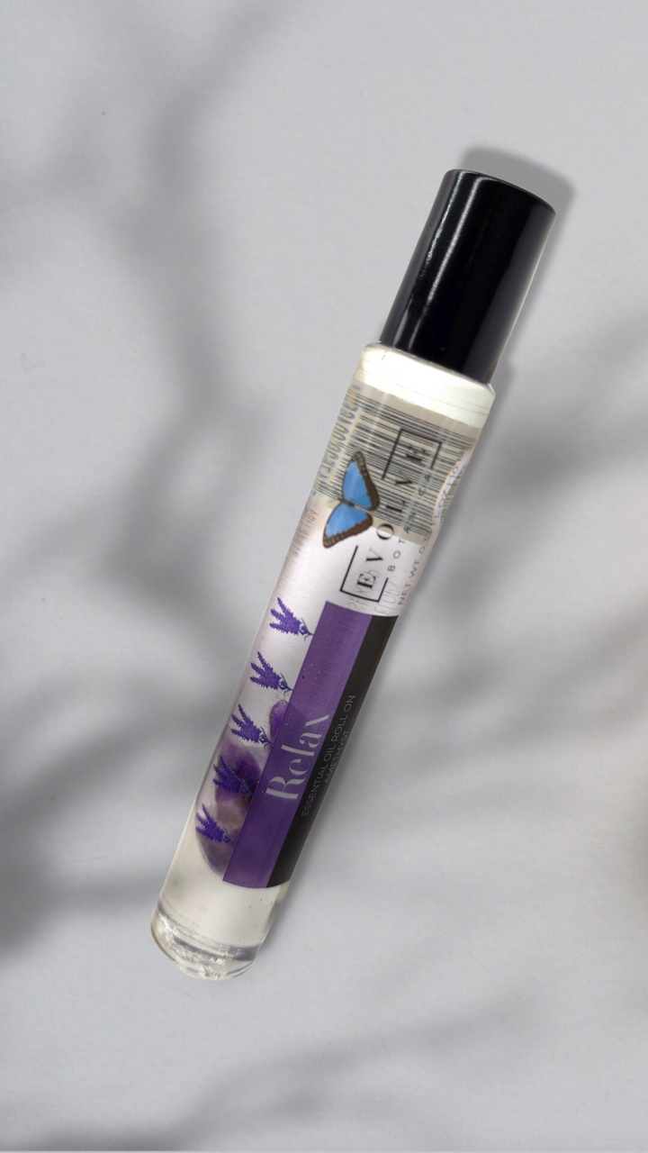 Evolve Botanica Gemstones Gemstone Essential Oil Roll On - Relax